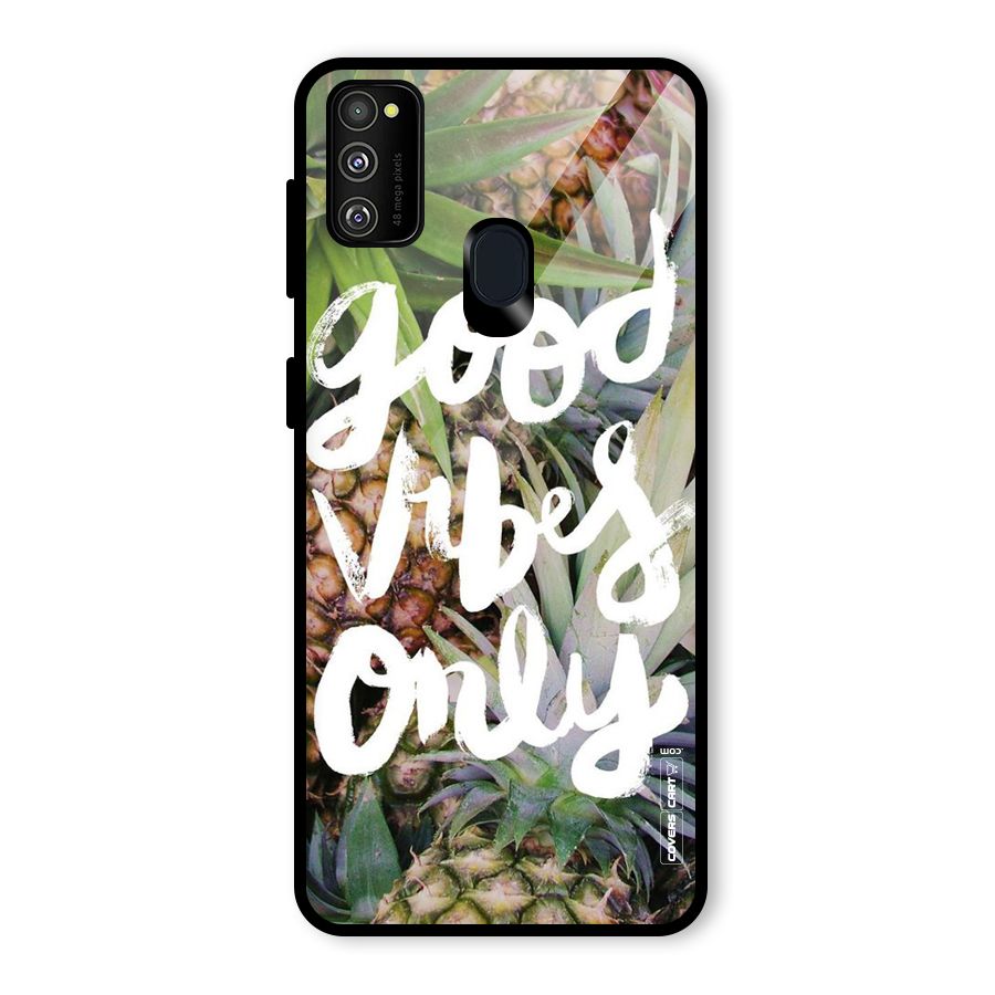 Forest Vibes Glass Back Case for Galaxy M30s