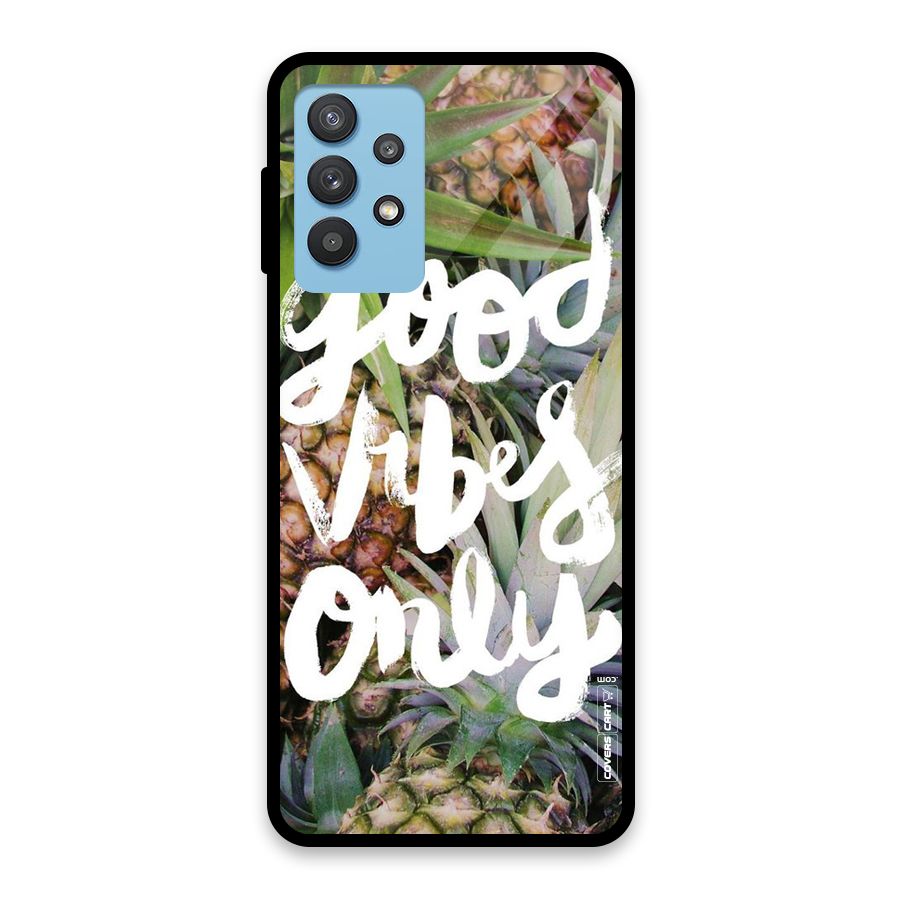 Forest Vibes Glass Back Case for Galaxy M32 5G