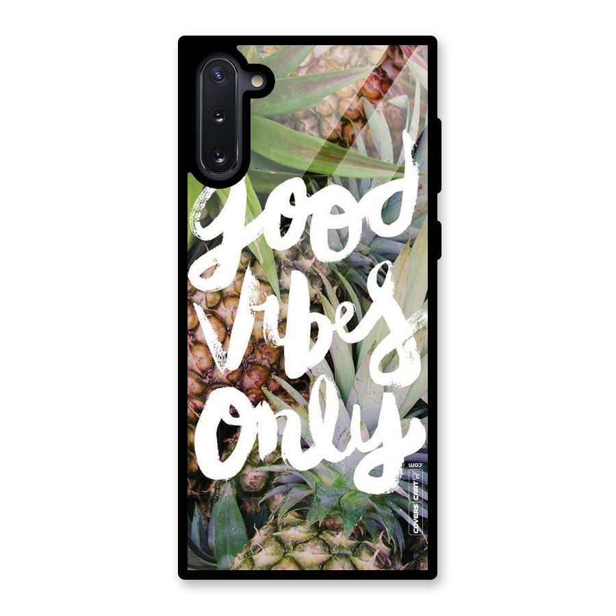 Forest Vibes Glass Back Case for Galaxy Note 10