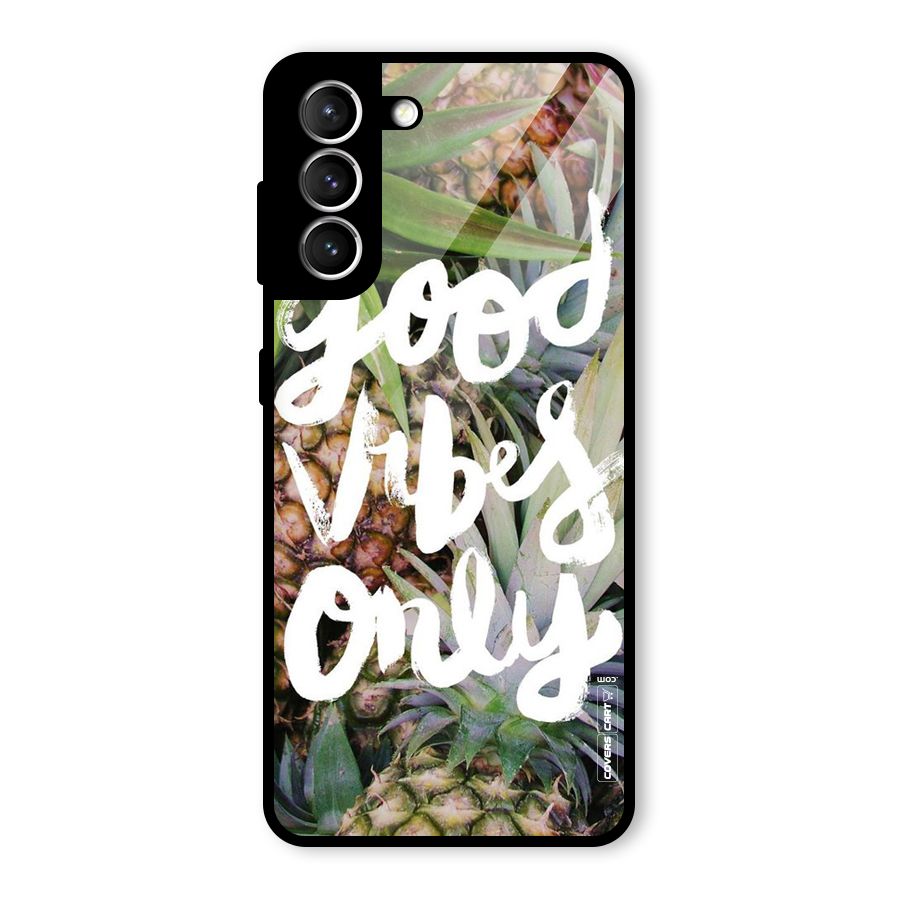 Forest Vibes Glass Back Case for Galaxy S21 5G