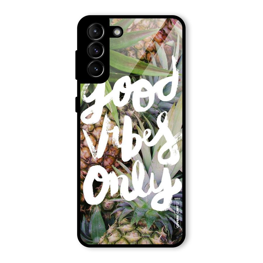 Forest Vibes Glass Back Case for Galaxy S21 Plus
