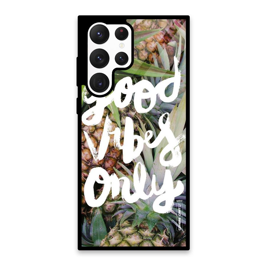 Forest Vibes Glass Back Case for Galaxy S22 Ultra 5G