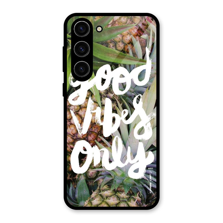Forest Vibes Glass Back Case for Galaxy S23 Plus