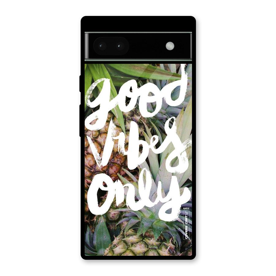 Forest Vibes Glass Back Case for Google Pixel 6a