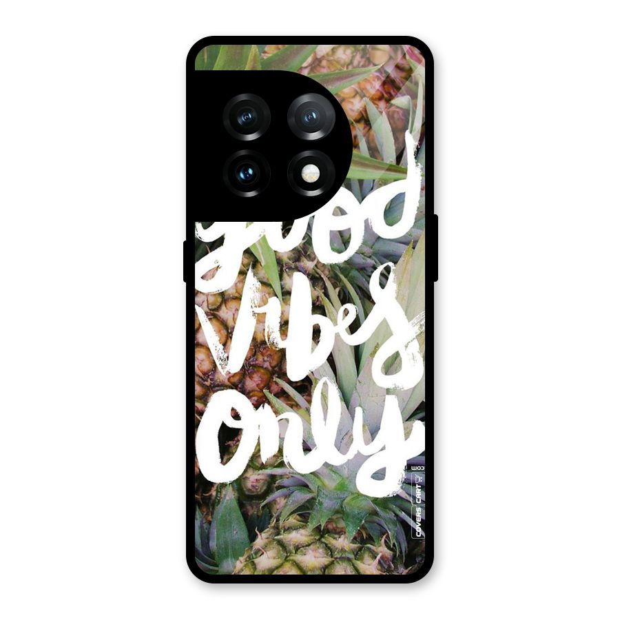 Forest Vibes Glass Back Case for OnePlus 11