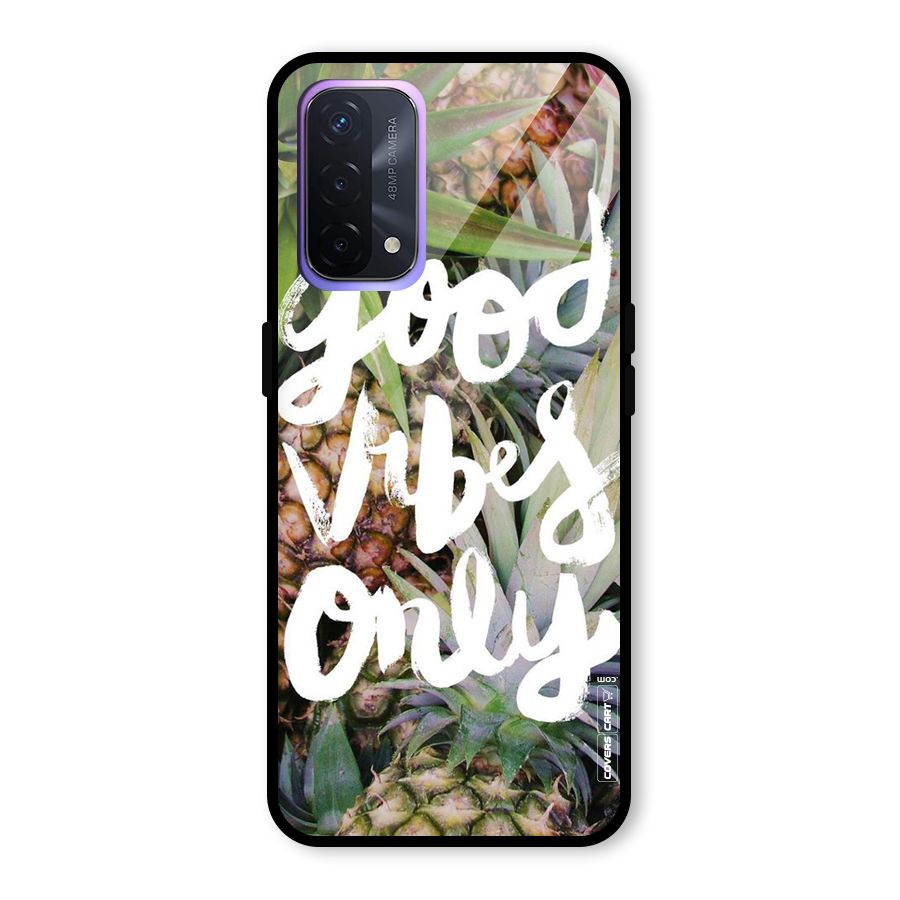 Forest Vibes Glass Back Case for Oppo A74 5G