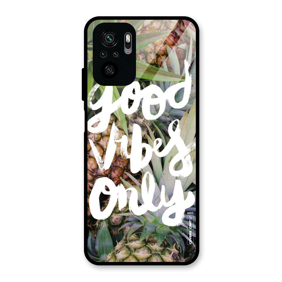 Forest Vibes Glass Back Case for Redmi Note 10S