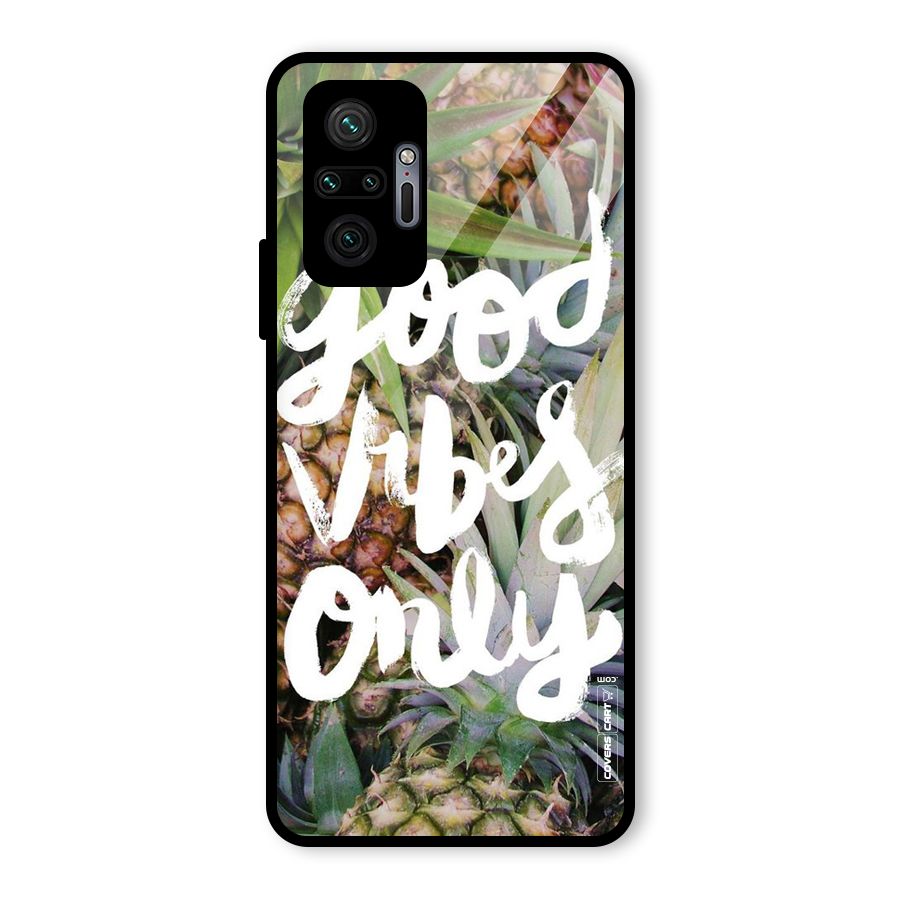 Forest Vibes Glass Back Case for Redmi Note 10 Pro