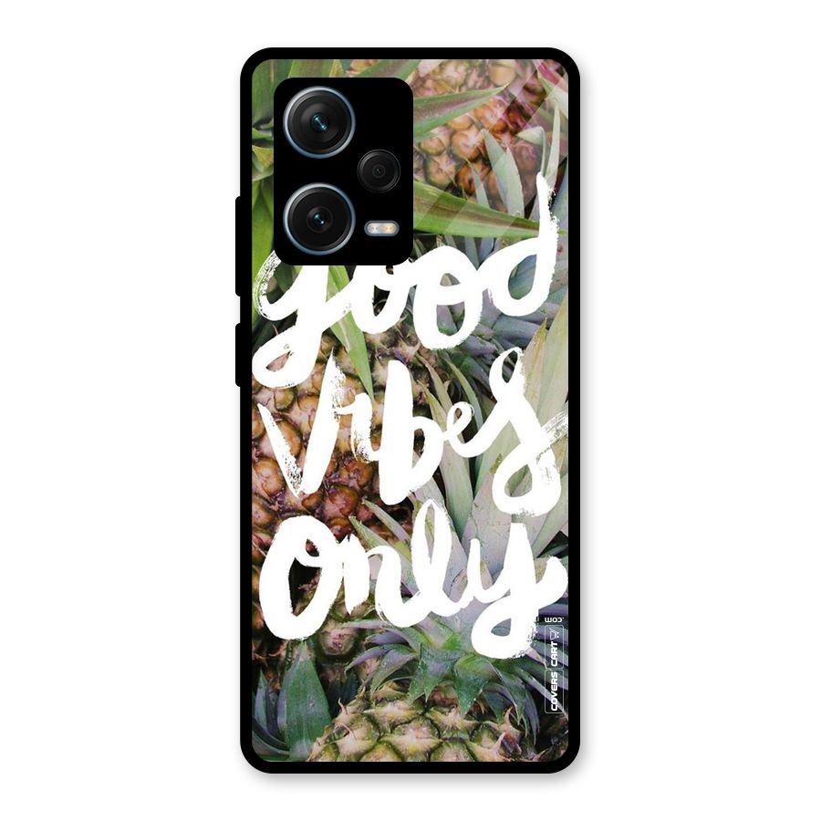 Forest Vibes Glass Back Case for Redmi Note 12 Pro Plus 5G