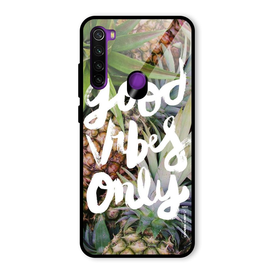 Forest Vibes Glass Back Case for Redmi Note 8