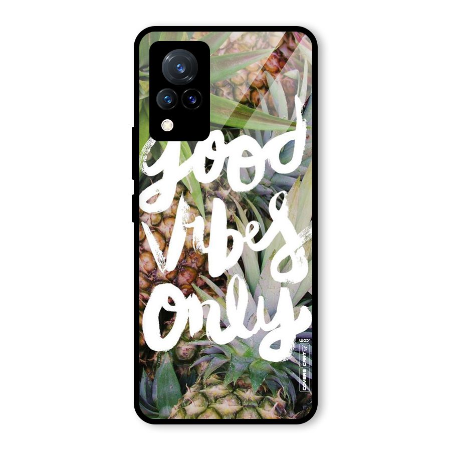Forest Vibes Glass Back Case for Vivo V21 5G