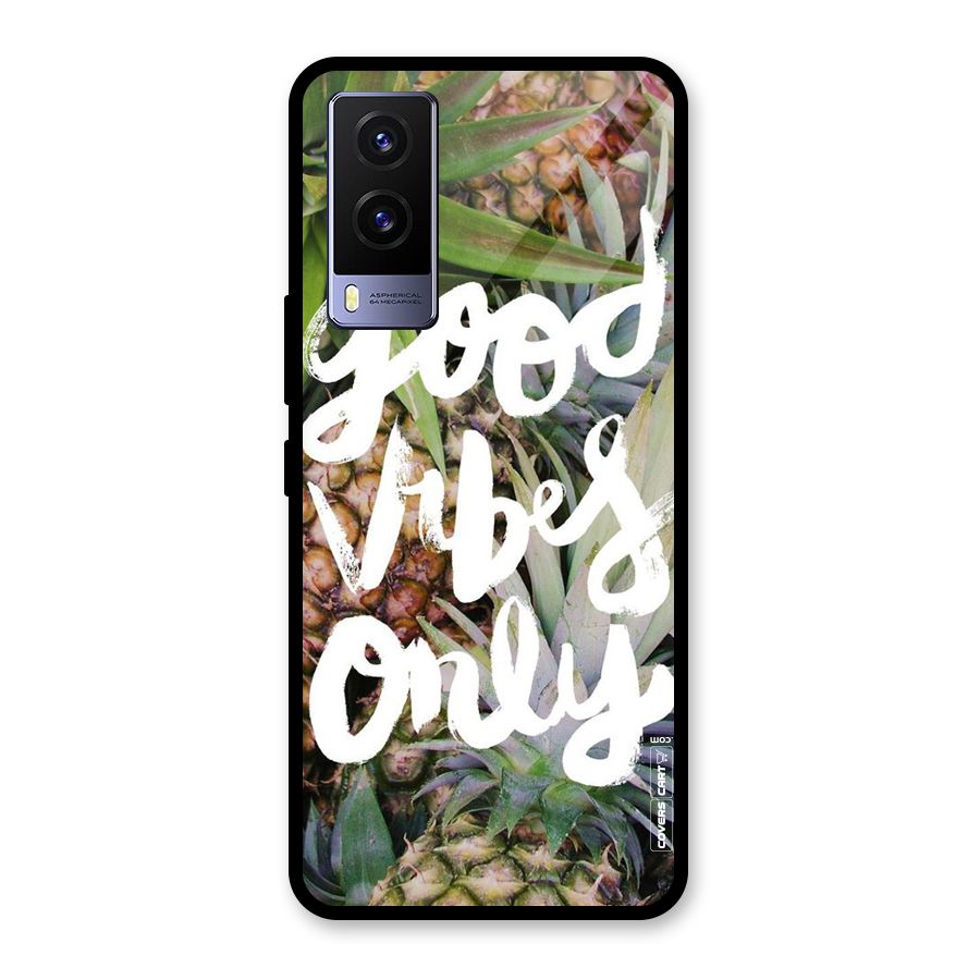 Forest Vibes Glass Back Case for Vivo V21e 5G