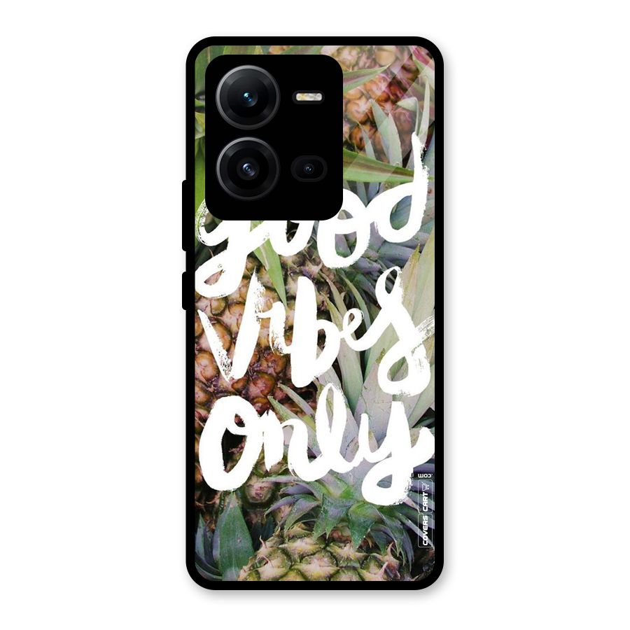 Forest Vibes Glass Back Case for Vivo V25