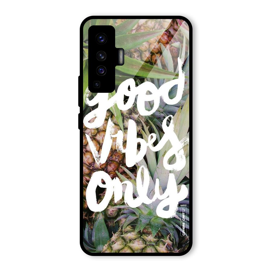 Forest Vibes Glass Back Case for Vivo X50