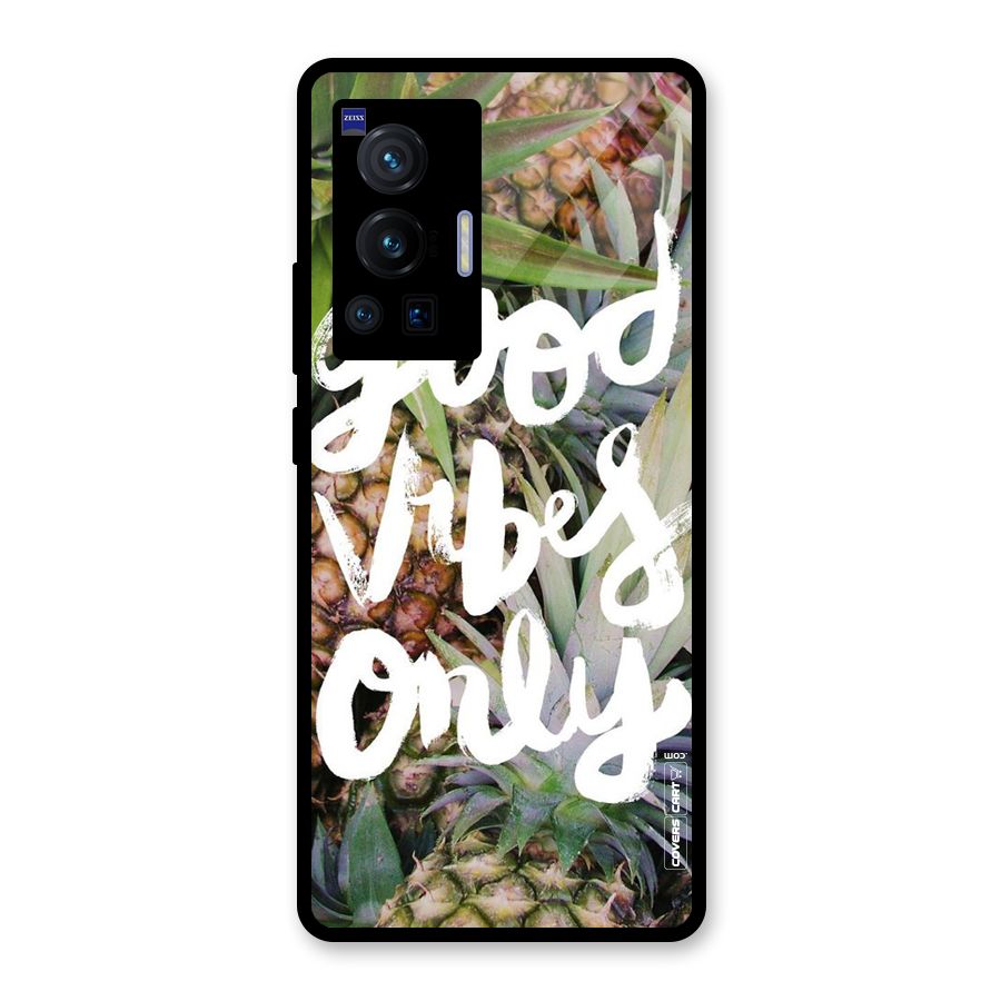 Forest Vibes Glass Back Case for Vivo X70 Pro