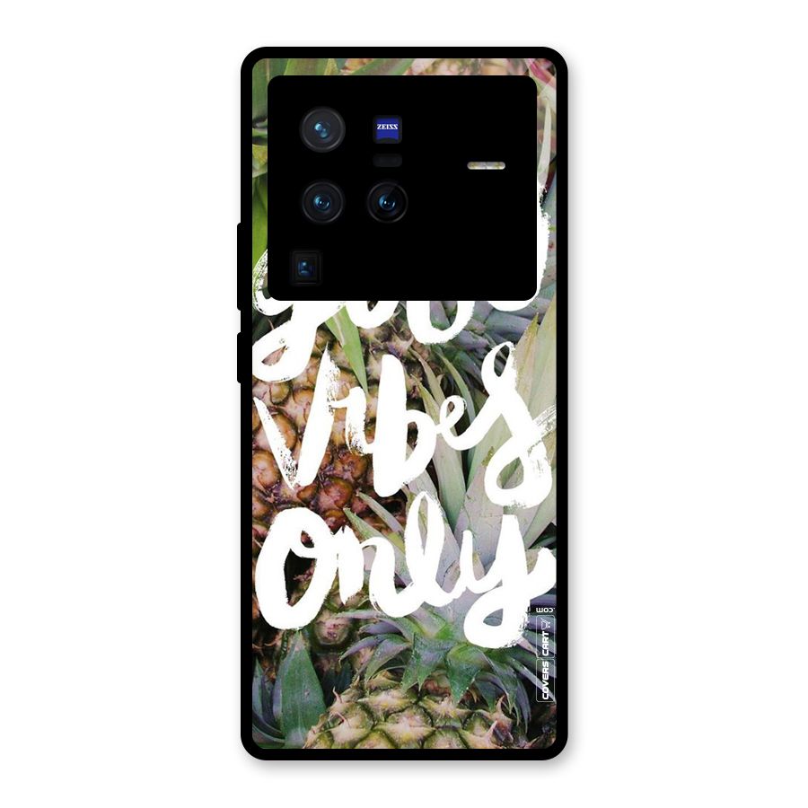 Forest Vibes Glass Back Case for Vivo X80 Pro