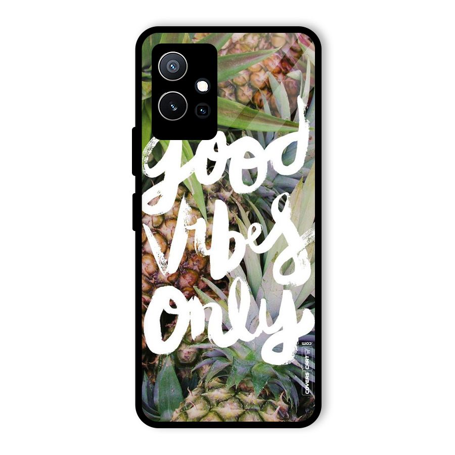 Forest Vibes Glass Back Case for Vivo iQOO Z6