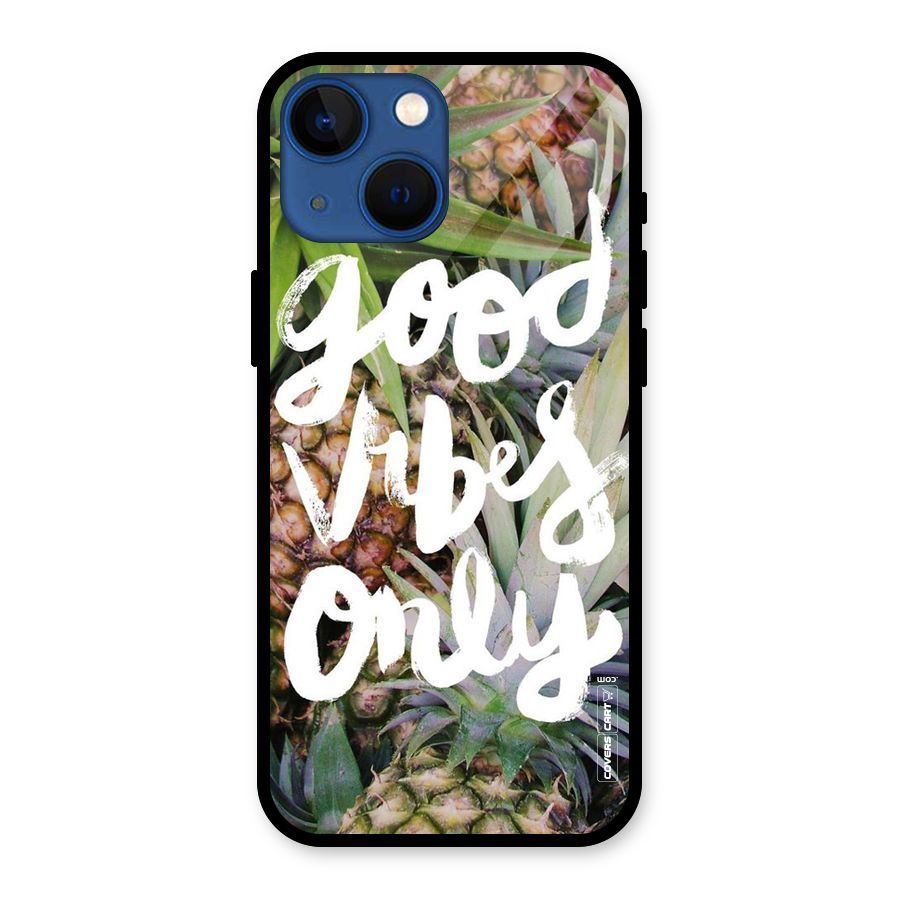 Forest Vibes Glass Back Case for iPhone 13 Mini