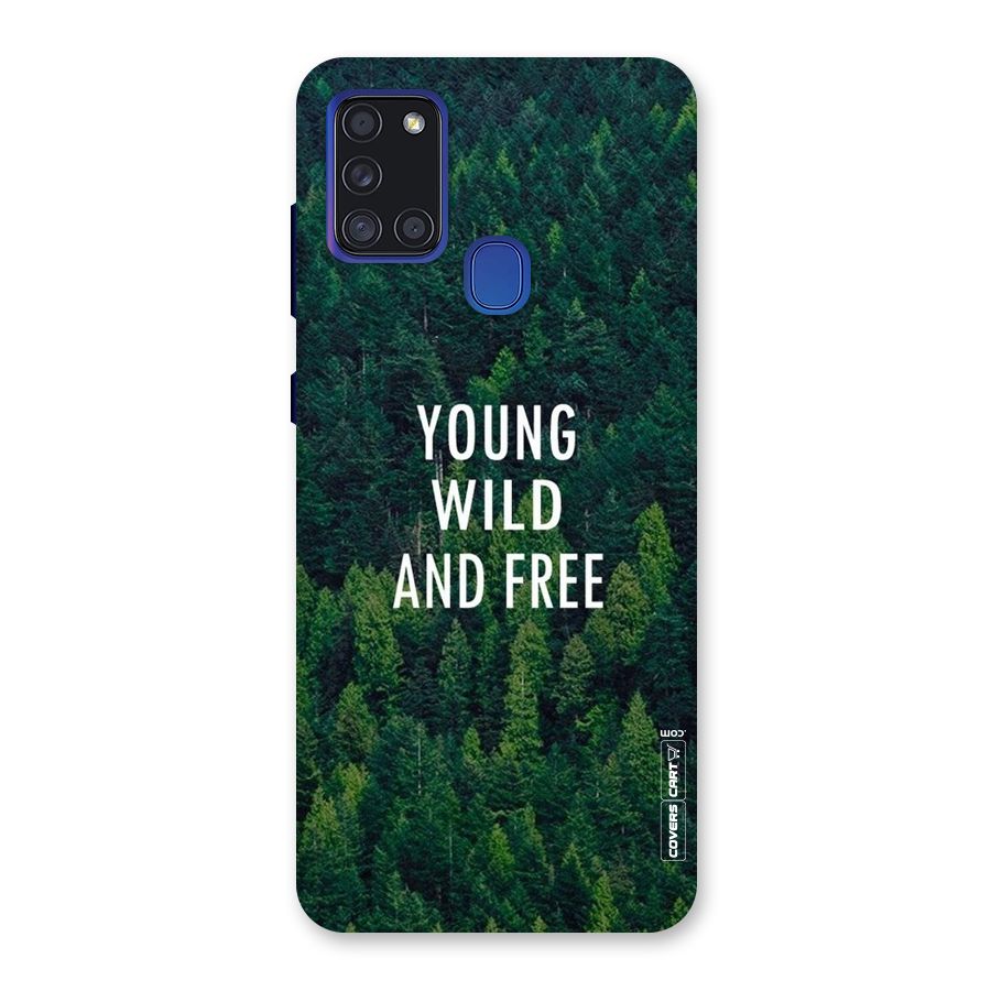Forest Wanderlust Back Case for Galaxy A21s