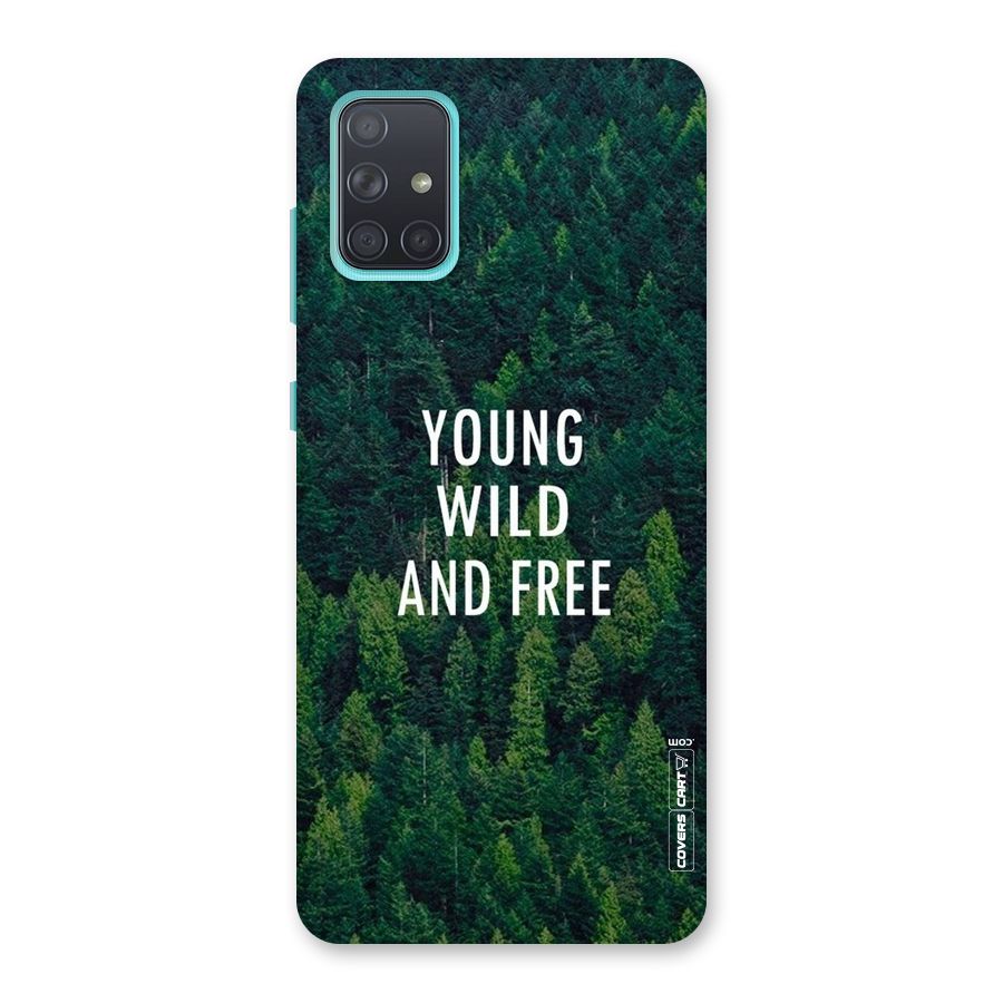 Forest Wanderlust Back Case for Galaxy A71