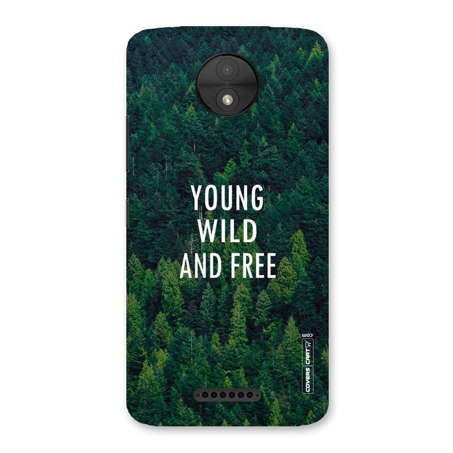Forest Wanderlust Back Case for Moto C