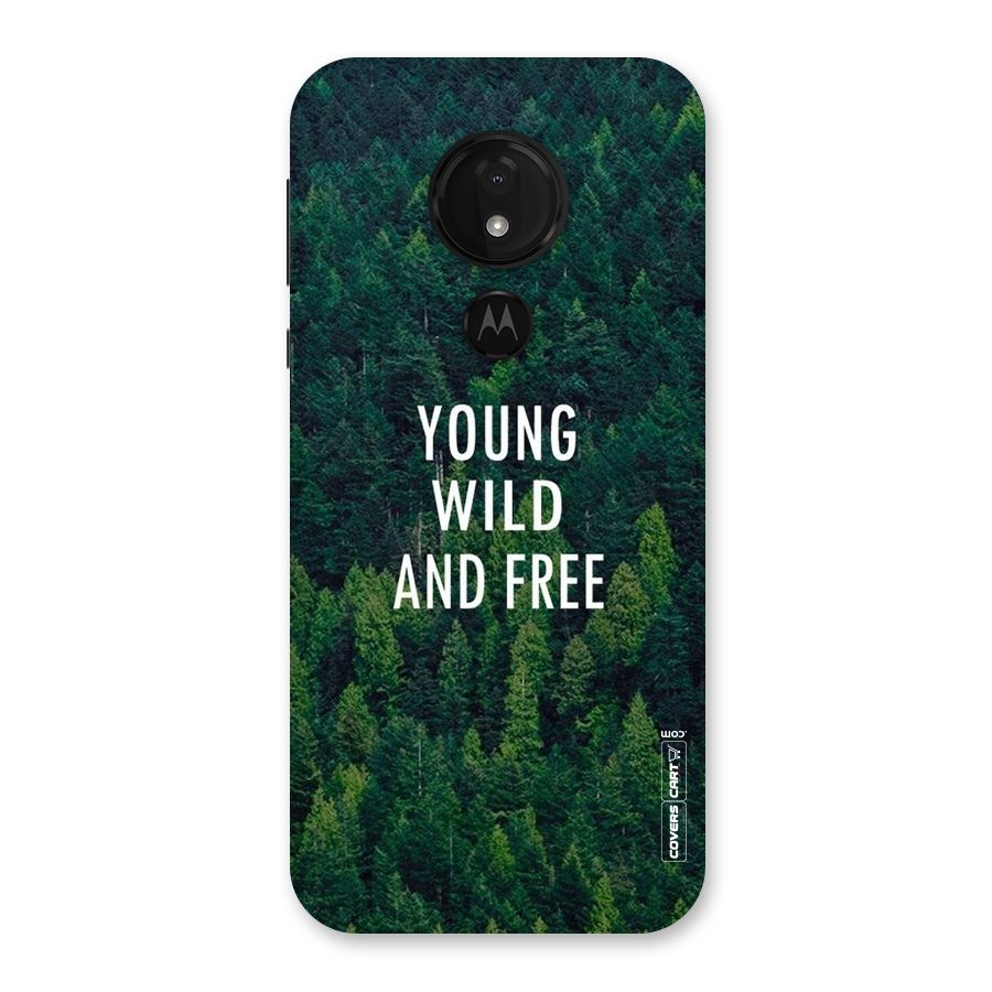 Forest Wanderlust Back Case for Moto G7 Power
