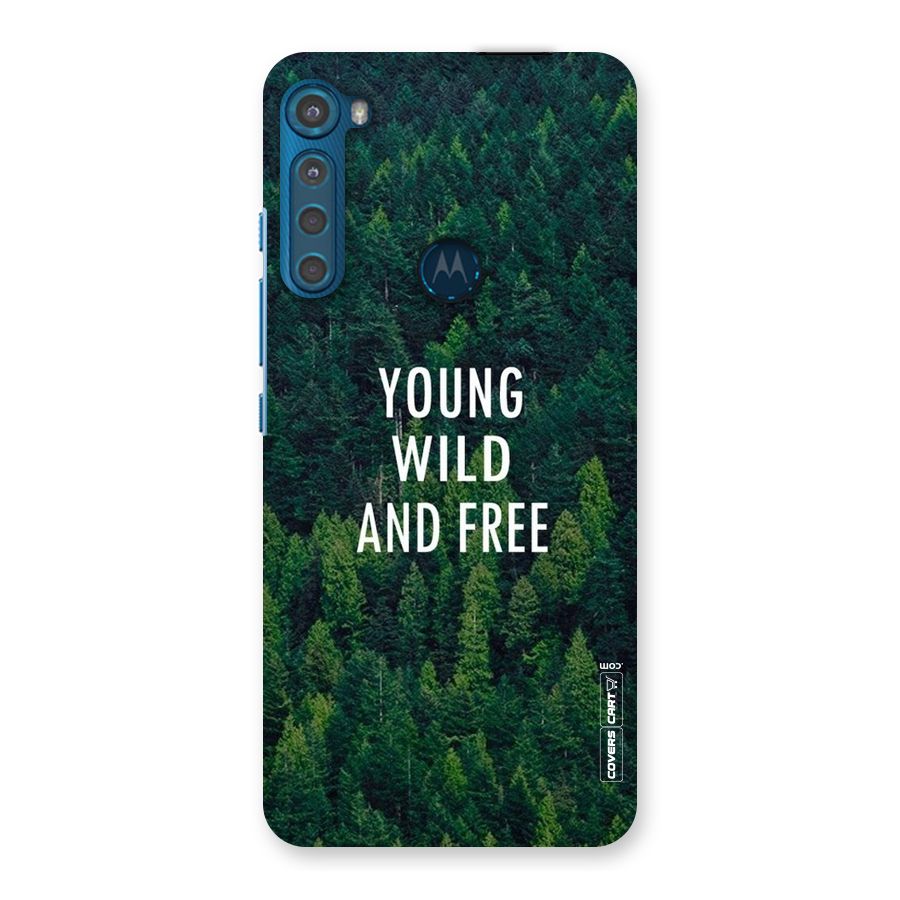 Forest Wanderlust Back Case for Motorola One Fusion Plus