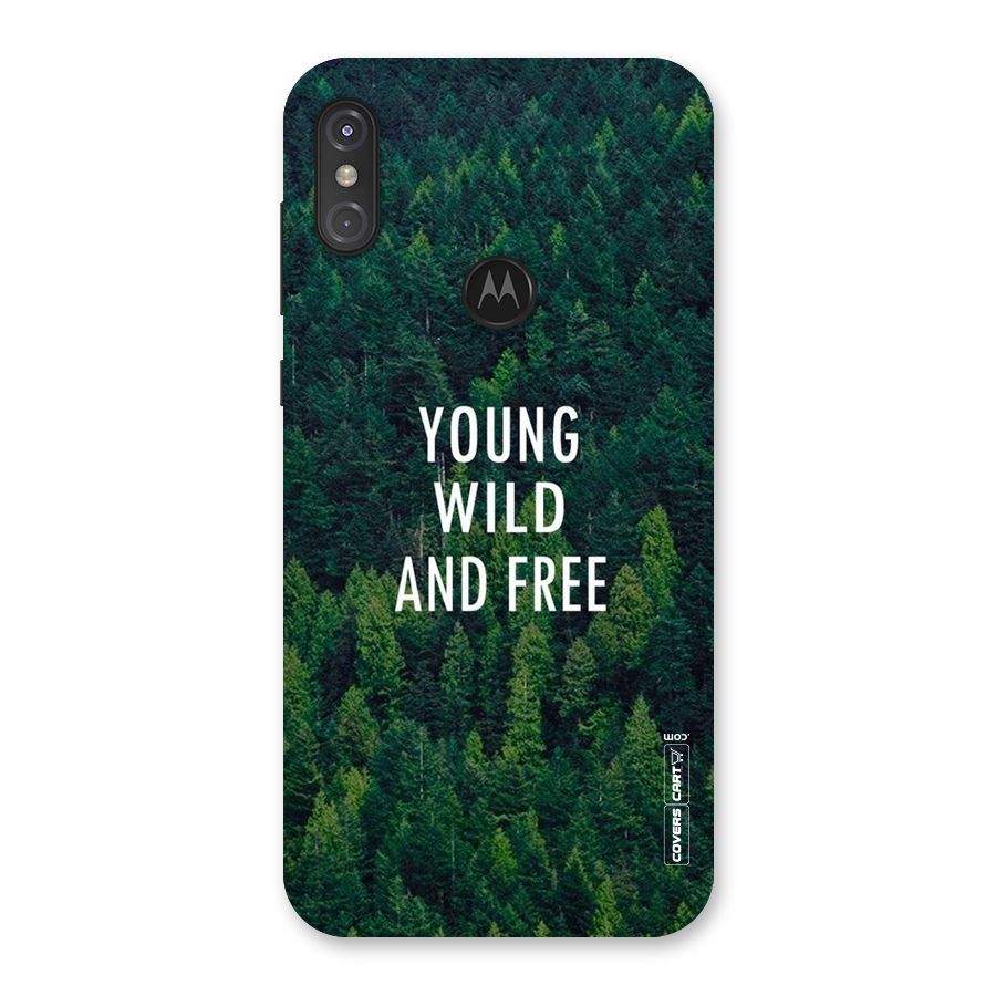 Forest Wanderlust Back Case for Motorola One Power