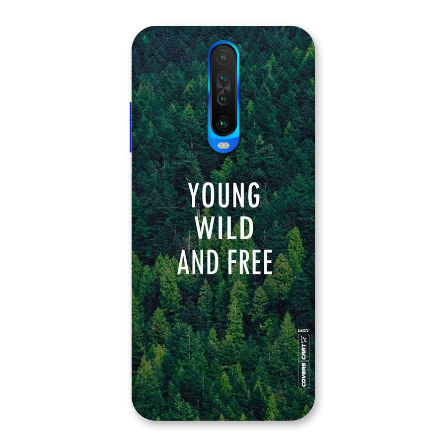 Forest Wanderlust Back Case for Poco X2