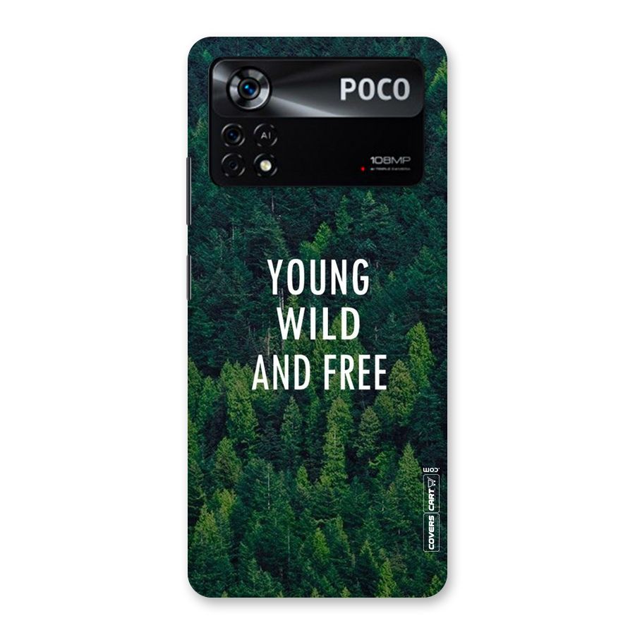 Forest Wanderlust Back Case for Poco X4 Pro 5G