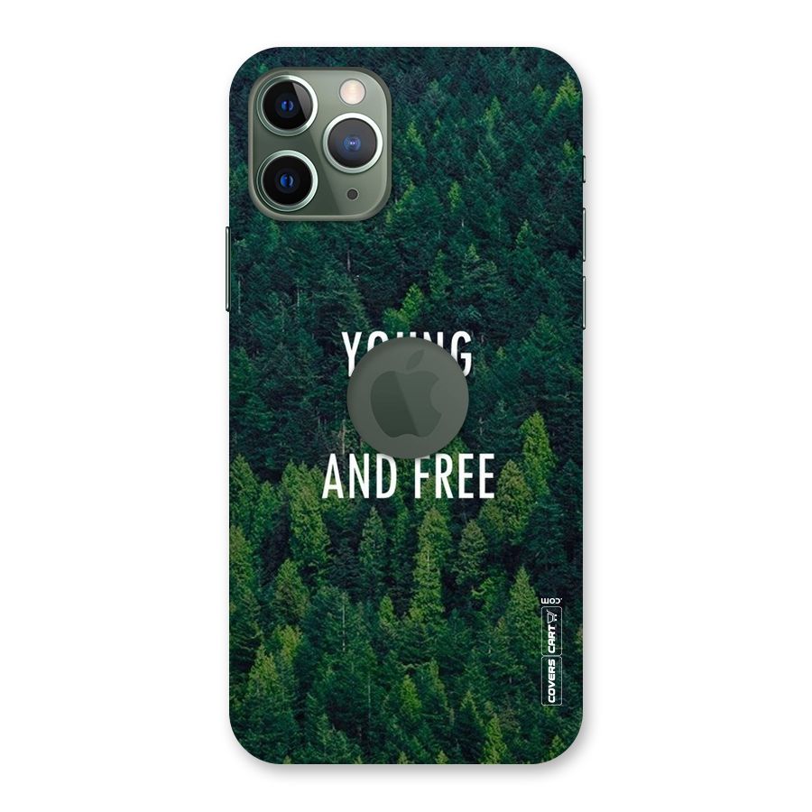 Forest Wanderlust Back Case for iPhone 11 Pro Logo  Cut