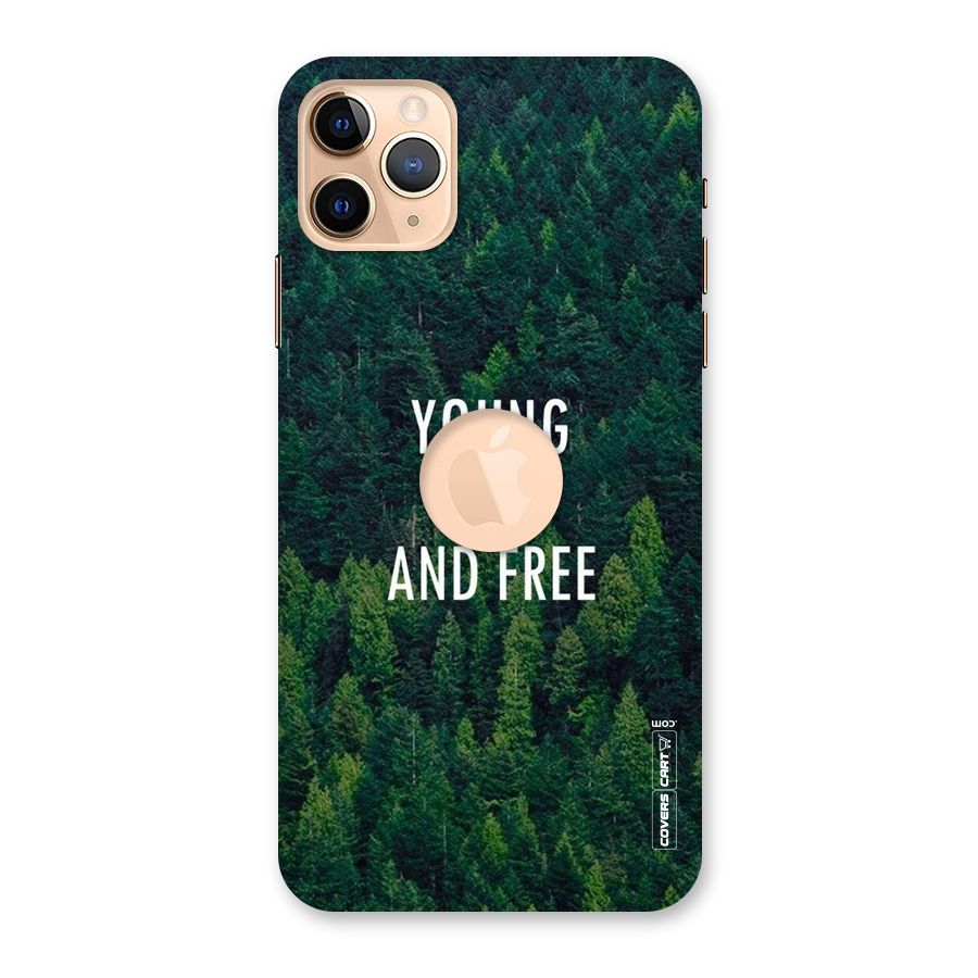 Forest Wanderlust Back Case for iPhone 11 Pro Max Logo Cut