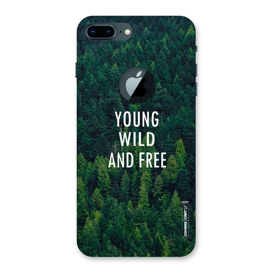 Forest Wanderlust Back Case for iPhone 7 Plus Logo Cut