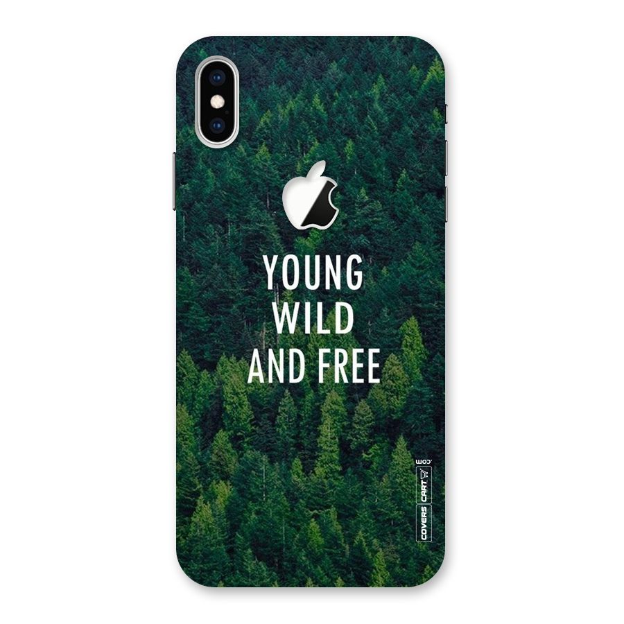 Forest Wanderlust Back Case for iPhone XS Max Apple Cut