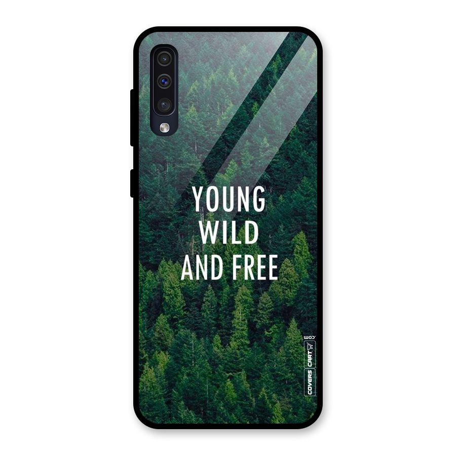 Forest Wanderlust Glass Back Case for Galaxy A50