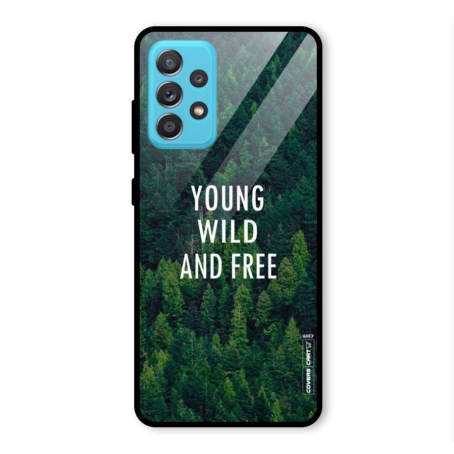 Forest Wanderlust Glass Back Case for Galaxy A52s 5G