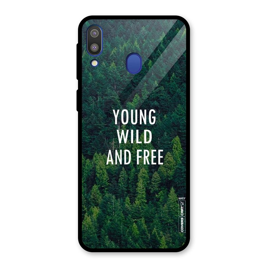 Forest Wanderlust Glass Back Case for Galaxy M20