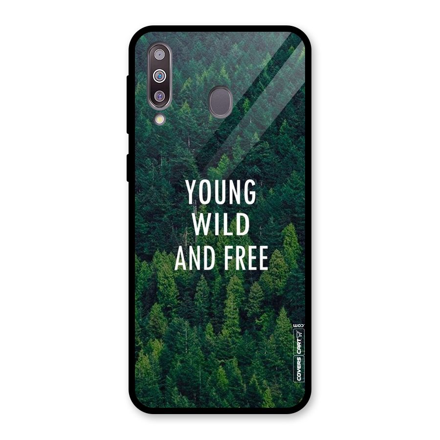 Forest Wanderlust Glass Back Case for Galaxy M30