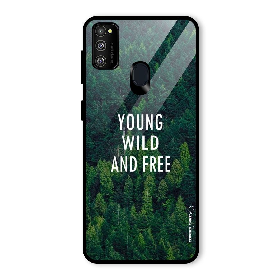Forest Wanderlust Glass Back Case for Galaxy M30s