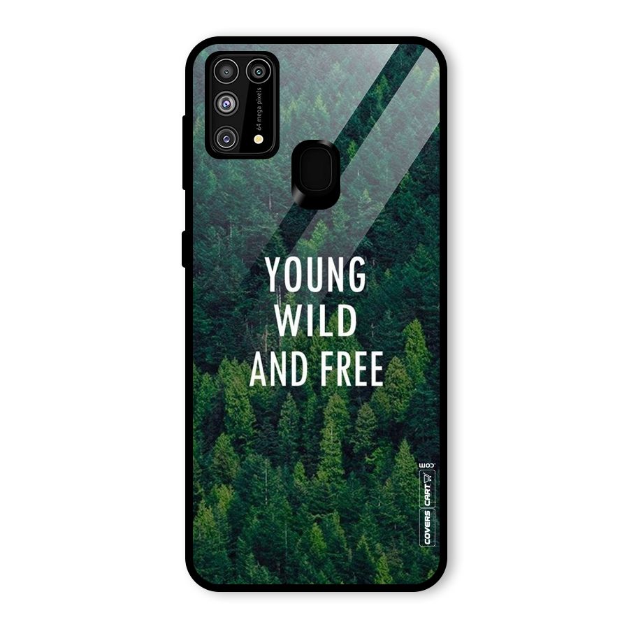 Forest Wanderlust Glass Back Case for Galaxy M31
