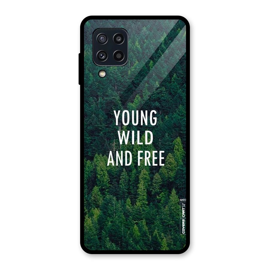 Forest Wanderlust Glass Back Case for Galaxy M32