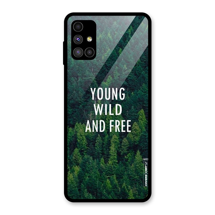 Forest Wanderlust Glass Back Case for Galaxy M51