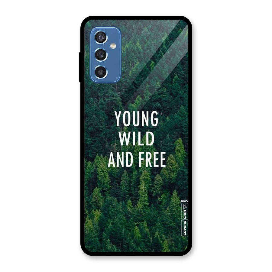 Forest Wanderlust Glass Back Case for Galaxy M52 5G