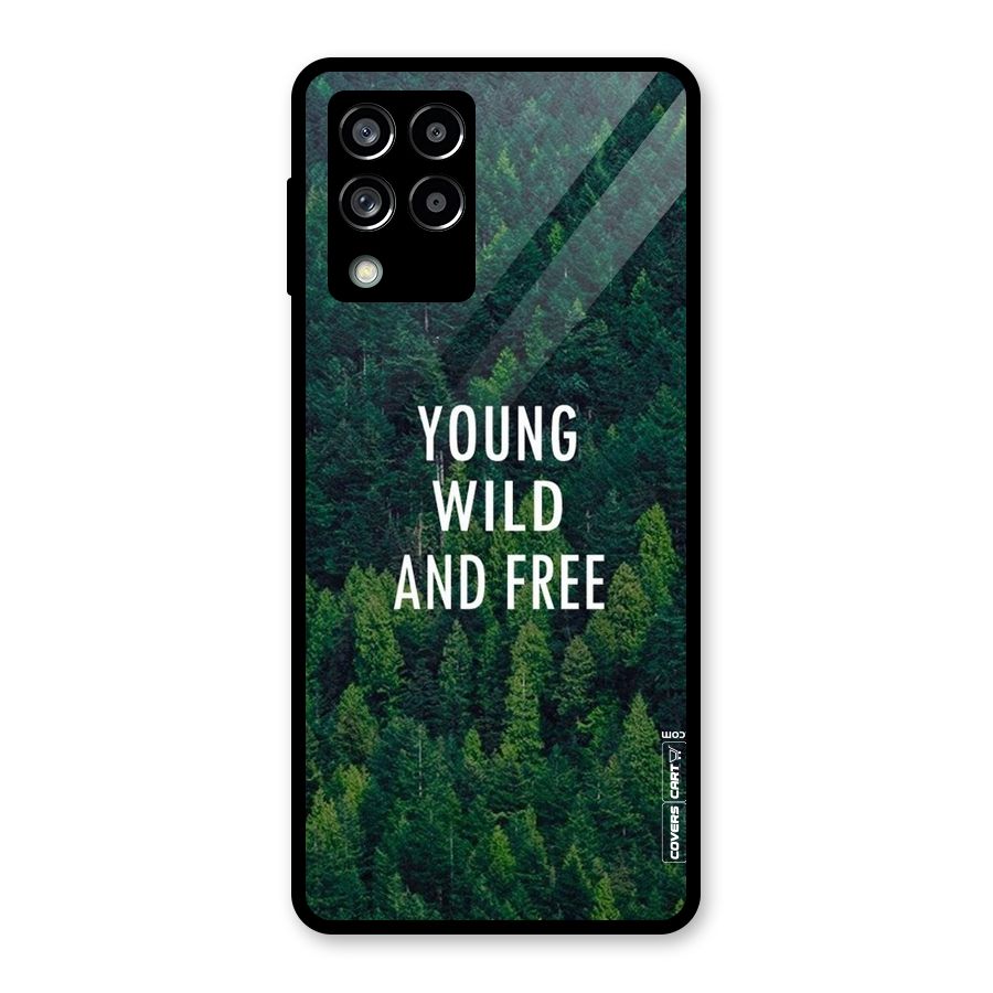 Forest Wanderlust Glass Back Case for Galaxy M53 5G