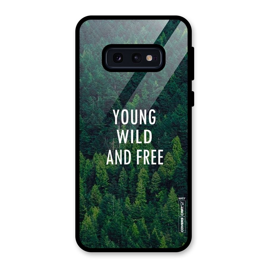 Forest Wanderlust Glass Back Case for Galaxy S10e