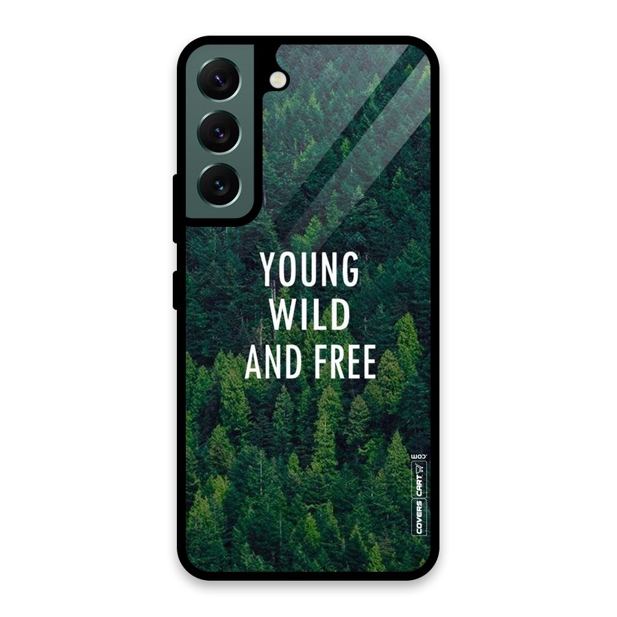 Forest Wanderlust Glass Back Case for Galaxy S22 5G