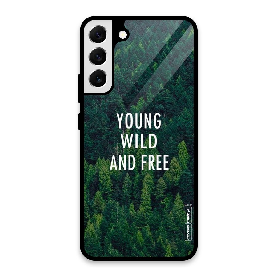 Forest Wanderlust Glass Back Case for Galaxy S22 Plus 5G