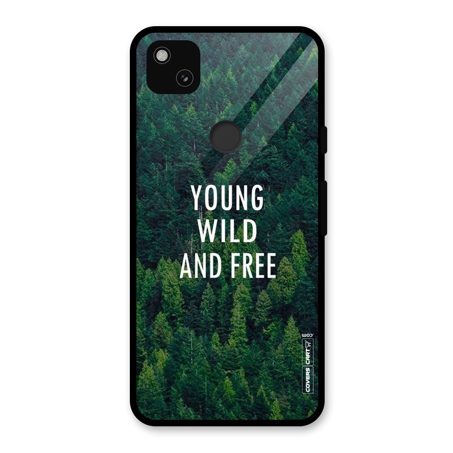 Forest Wanderlust Glass Back Case for Google Pixel 4a