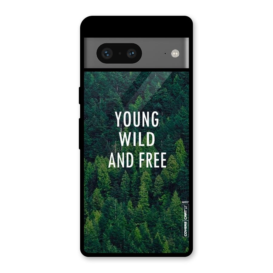 Forest Wanderlust Glass Back Case for Google Pixel 7