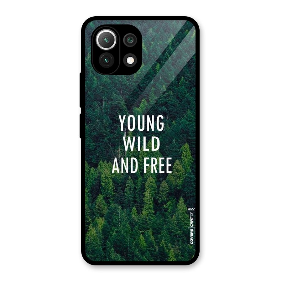 Forest Wanderlust Glass Back Case for Mi 11 Lite